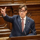 El president de la Generalitat, Salvador Illa. - ELMON