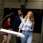 La ministra de Treball, Yolanda Díaz, manté negociacions per tirar endavant les 37,5 hores. - GABRIEL LUEGAS/EUROPA PRESS