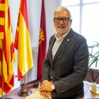 Fèlix Larrosa, en el moment de l'entrevista