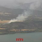 Columna de fum pel foc. - BOMBERS
