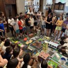 Les maquetes d’una ciutat més sostenible al vestíbul de la Paeria de Balaguer. - PAERIA DE BALAGUER