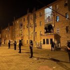 Els Mossos van desplegar un fort dispositiu dimecres a la Mariola per arrestar el sospitós. - MOSSOS D’ESQUADRA