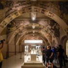 Las pinturas murales del Monasterio de Sijena expuestas en el Museu Nacional d’Art de Catalunya (MNAC)