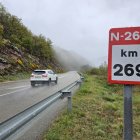 L'N-260 direcció al port del Cantó
