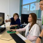 Consulta del Servei Territorial de Pneumologia a l’hospital de Santa Maria de Lleida. - ICS