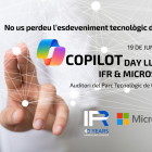 Microsoft i IFR celebren aquest dijous a Lleida el Copilot Day