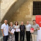 L’acte de presentació va tenir lloc ahir al pati de l’IEI. - CÀRITAS DIOCESANA
