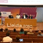 La taula redona dedicada a la descarbonització de les empreses. - AMADO FORROLLA