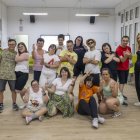 Usuaris de Down Lleida preparen la representació d’un musical - JORDI ECHEVARRIA