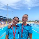 Dos medallistes del Lleida.