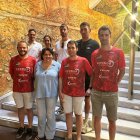 Els representants de l’equip lleidatà que aniran a l’Estatal. - DIPUTACIÓ DE LLEIDA