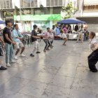 L’última jornada en la 19a edició de Cinemón va començar amb la sessió de ball ‘Ritmes del món’. - JORDI ECHEVARRIA