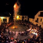 La plaça de Les és l’escenari de les celebracions.