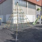 Imatge dels treballs del parc infantil. - LAIA PEDRÓS