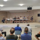 Assemblea dels regants en què van aprovar la modernització. - AJUNTAMENT D’AITONA