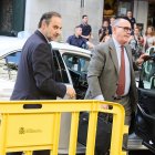 L'exministre Ábalos a la seua arribada aquest dilluns al Tribunal Suprem.