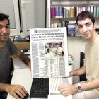 El Miguel del 2025 davant del Miguel del 2005. Al mig, la notícia de fa vint anys. No es veuen, però es miren de reüll, segur.