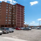 La DGA vol licitar per segona vegada la construcció d’habitatge de lloguer en aquest solar de Fraga. - PAU PASCUAL PRATS