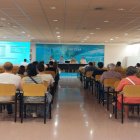 Un moment de l’assemblea de socis celebrada divendres a Artesa de Segre. - COOPERATIVA D’ARTESA