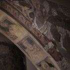 Detall de les pintures murals de Sixena al MNAC. - ACN