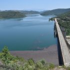 El pantà de Rialb emmagatzemava ahir 389 hectòmetres cúbics d’aigua, més del 96% de la capacitat. - C.SANS