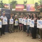 Presentació ahir a Cappont de la tercera edició de la campanya ‘Refugis climàtics: el teu comerç al teu costat’. - AZU M.G.