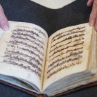 La Biblioteca de Lleida custodia l’Alcorà aljamia localitzat el 1961 a l’enderrocar una casa a Aitona. -