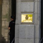 L’entrada al Consell General del Poder Judicial, a Madrid. - EFE/ MARISCAL