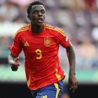El lleidatà Janneh, durant la disputa del torneig. - RFEF