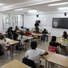 Imatge d’arxiu d’una aula d’estudiants d’ESO. - SEGRE