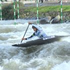 Miquel Travé, en una imatge d’arxiu durant una competició de canoa. - SEGRE
