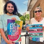 Presentació amb l’edil Miquel Nadal i la tècnica Teresa García. - AJUNTAMENT DE TÀRREGA