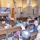 Reunió per establir sinergies divendres passat a l’ermita del parc. - LAIA PEDRÓS