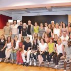 Fotografia de grup ahir després de l’acte a la diputació de Lleida. - DIPUTACIÓ DE LLEIDA