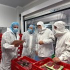 Crespín i Carbonell van visitar ahir la companyia. - SUBDELEGACIÓ DEL GOVERN A LLEIDA