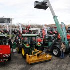 Exposició de tractors a la 152a Fira de Sant Josep de Mollerussa.