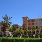 La plaça de l’Ajuntament és una de les tres incloses a la primera illa de vianants. - A.M.