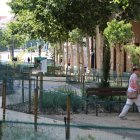 La nova rambla verda de Riu Ebre és entre l’avinguda València i Doctora Castells. - SCD