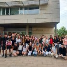 Grup d’alumnes de Segon de Batxillerat de l’IES Josep Vallverdú que aquest any va anar a la selectivitat. - IES JOSEP VALLVERDÚ