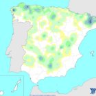 Mapa de la pluja acumulada del 25 de juny al 1 de juliol del 2025
