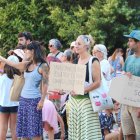 La manifestació al Pont de Suert diumenge passat. - ACN