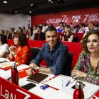 Pedro Sánchez, durant la reunió del comitè federal del PSOE