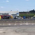 Accident A2 Soses amb 3 vehicles implicats