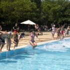 Les piscines de Tàrrega aquest diumenge.
