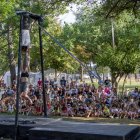 Un dels espectacles de l’última jornada del Circ Picat. - GERARD HOYAS