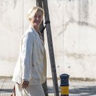 Imagen de la actriz Ana Duato a su llegada a la Audiencia Nacional de Madrid en junio de 2024 para declarar como acusada de un presunto fraude fiscal de 1,9 millones de euros entre 2010 y 2017.