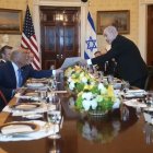 Netanyahu va entregar a Trump la notificació per nominar el líder dels EUA al Nobel de la Pau. - EFE/ GPO