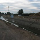 Aquesta és la zona del canal de Seròs en la qual va tenir lloc l’accident mortal el 8 d’octubre del 2016.