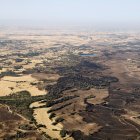 Zona on es van aturar les flames de l'incendi de Torrefeta i Florejacs