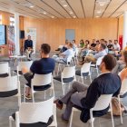 Un moment de la jornada ‘Breakfast4Inno’ al Parc Agrobiotech. - AGROTECNIO